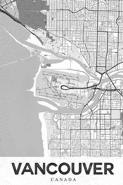 Vancouver White - Poster / Art Print