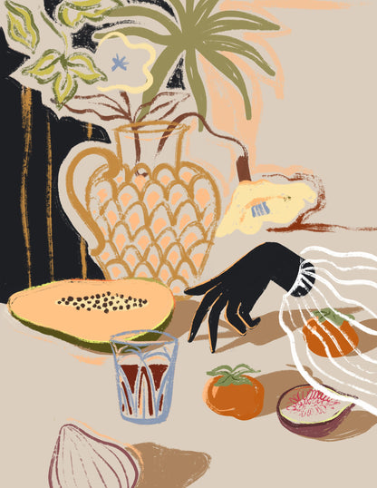 Fruitful Spread - Poster / Art Print