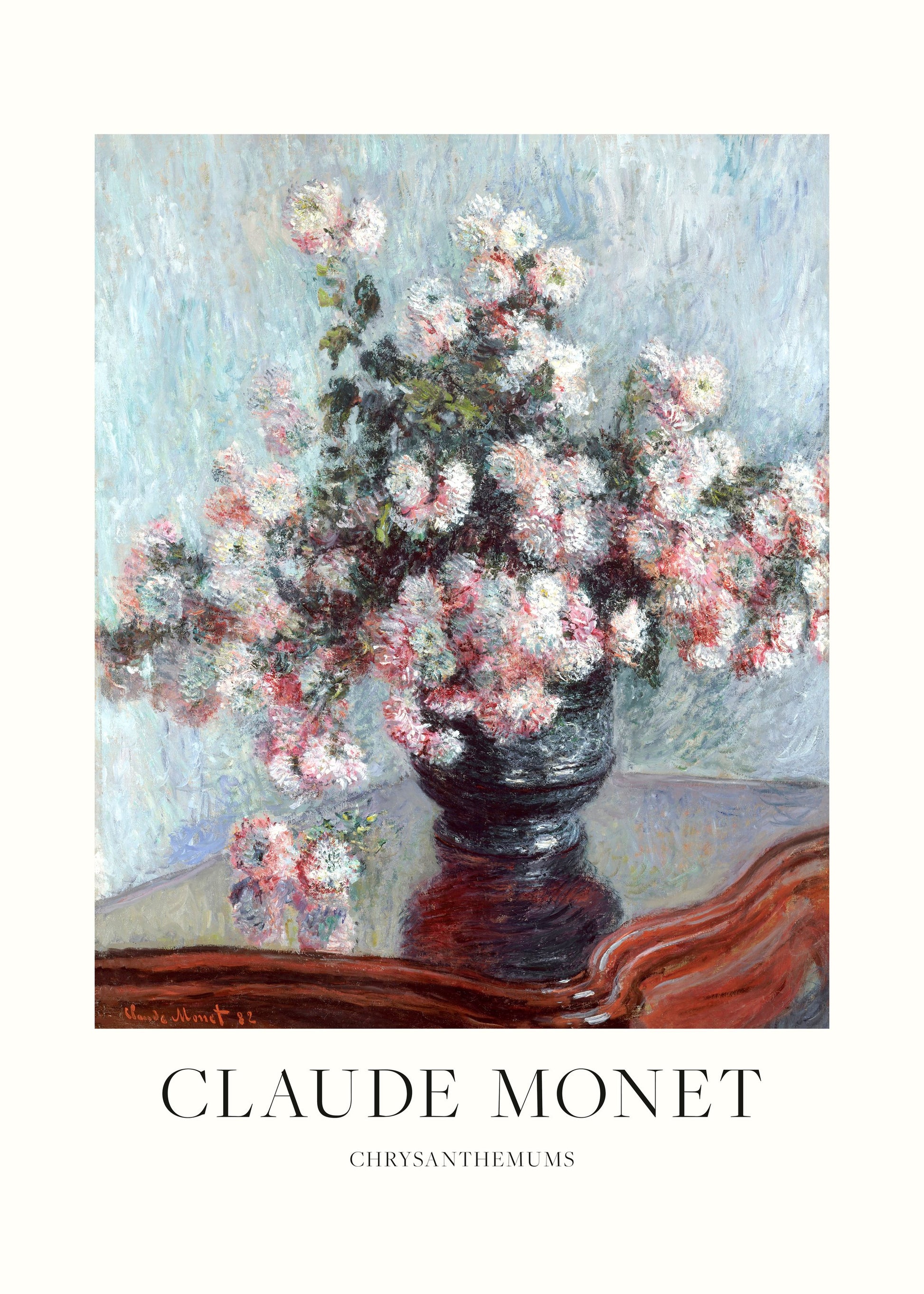 Chrysanthemums - Poster / Art Print