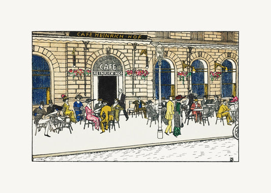 Café Heinrichhof - Poster / Art Print