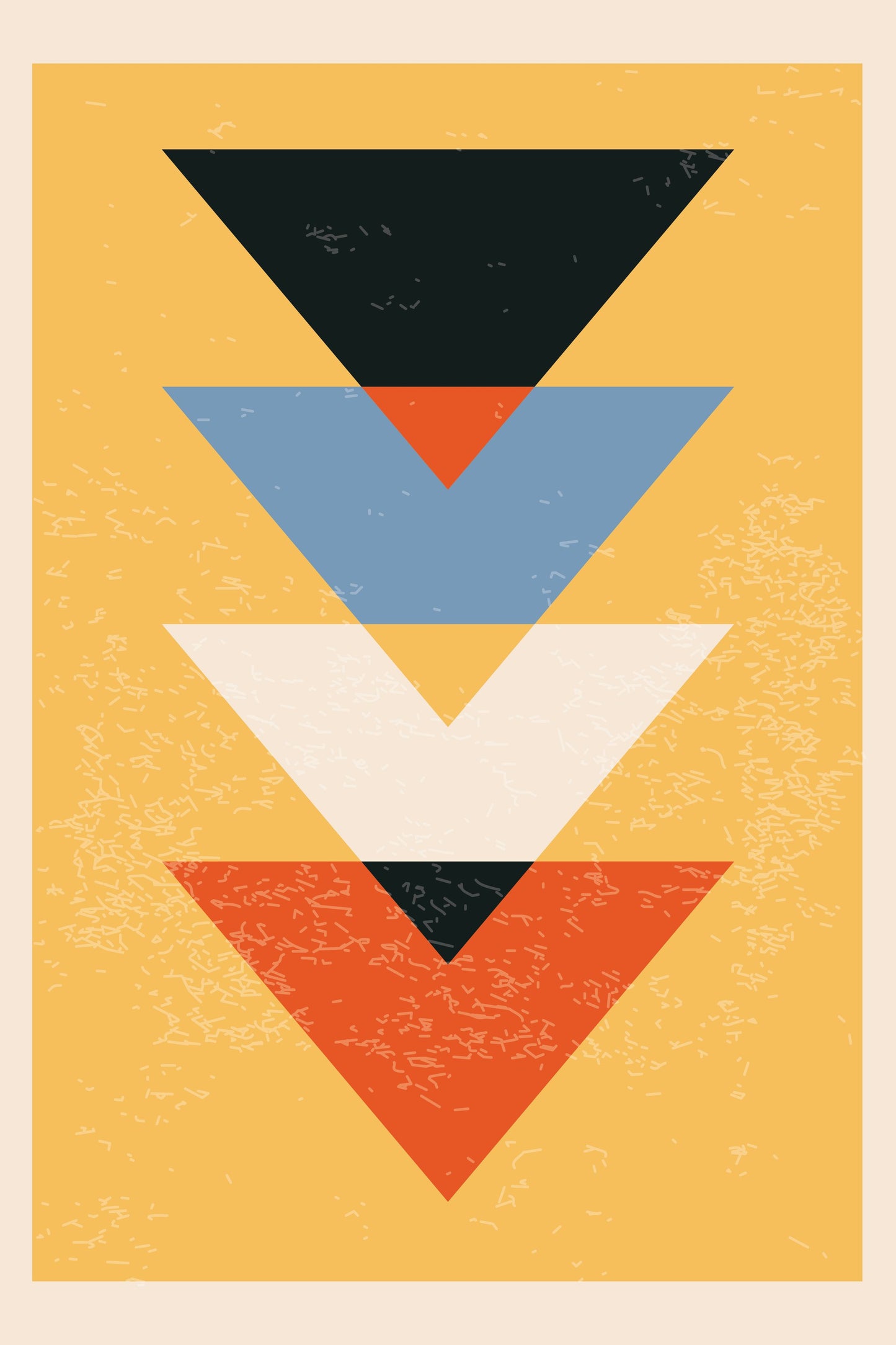 Minimal Abstract Shapes Series #8 - Poster / Art Print