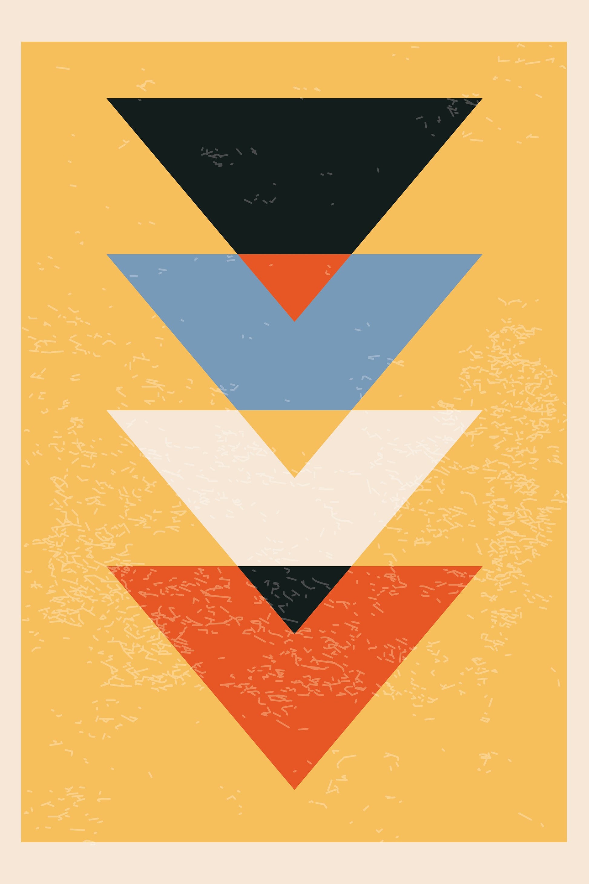 Minimal Abstract Shapes Series #8 - Poster / Art Print
