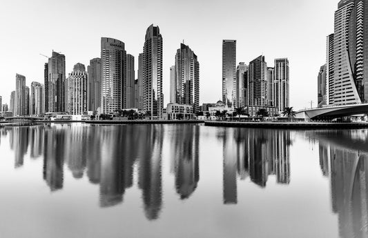 Dubai marina - Poster / Art Print