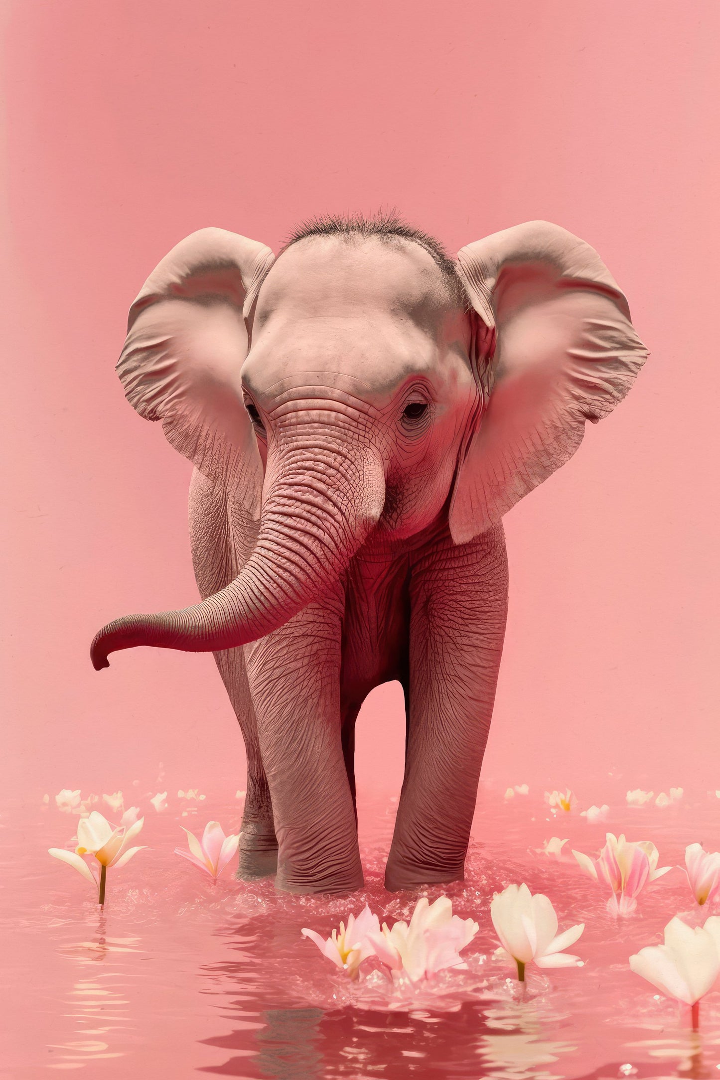 Young Elephant - Poster / Art Print
