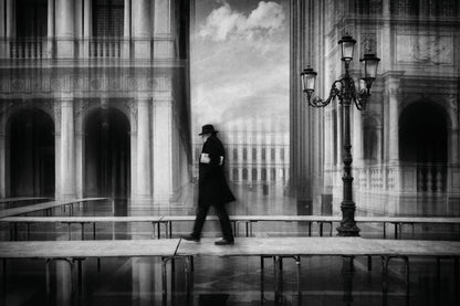 dry footed walk - Poster / Art Print