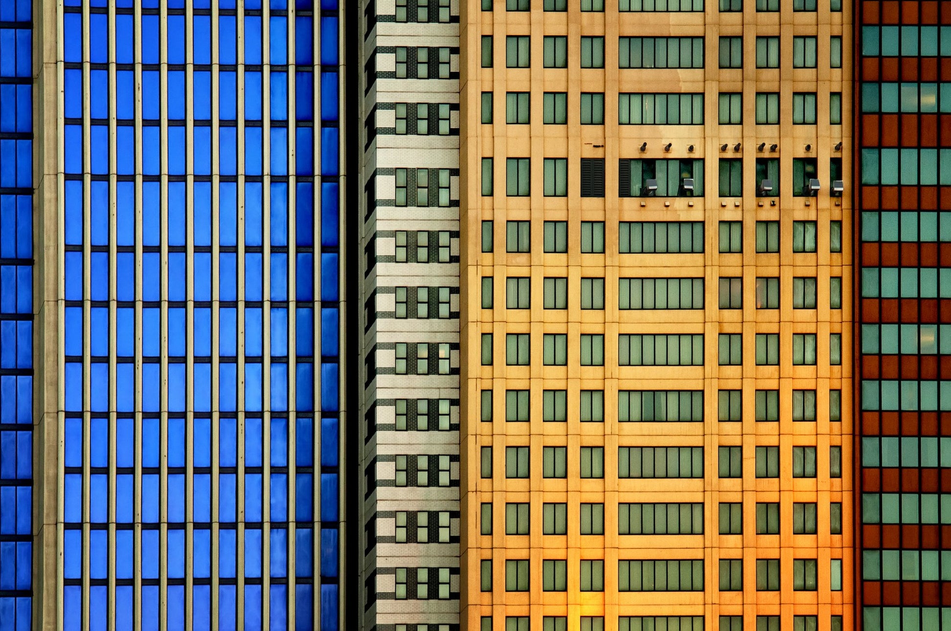 Windows on the City - Poster / Art Print