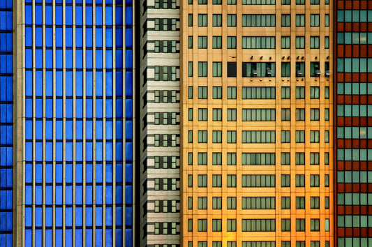 Windows on the City - Poster / Art Print