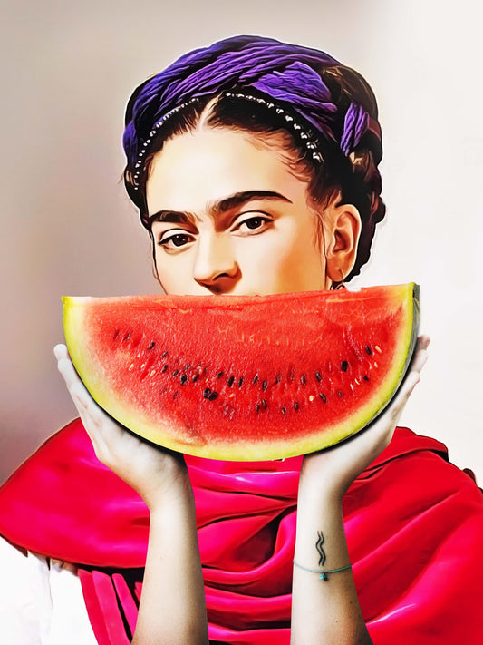 Watermelon Frida - Poster / Art Print