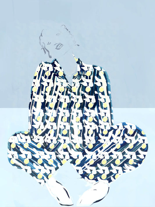 Pyjama Woman 1 - Poster / Art Print