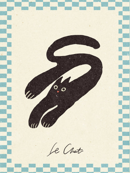 Le Chat - Poster / Art Print