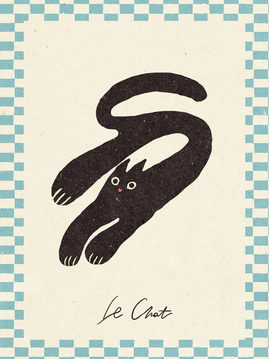 Le Chat - Poster / Art Print