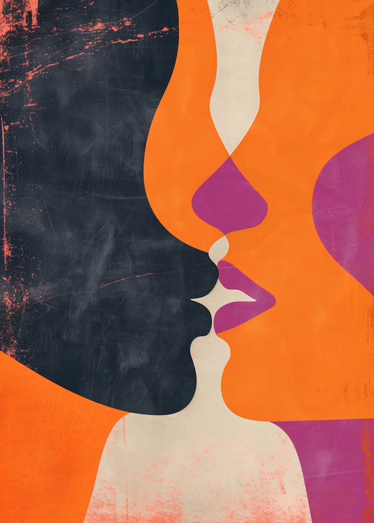 The Kiss - Poster / Art Print