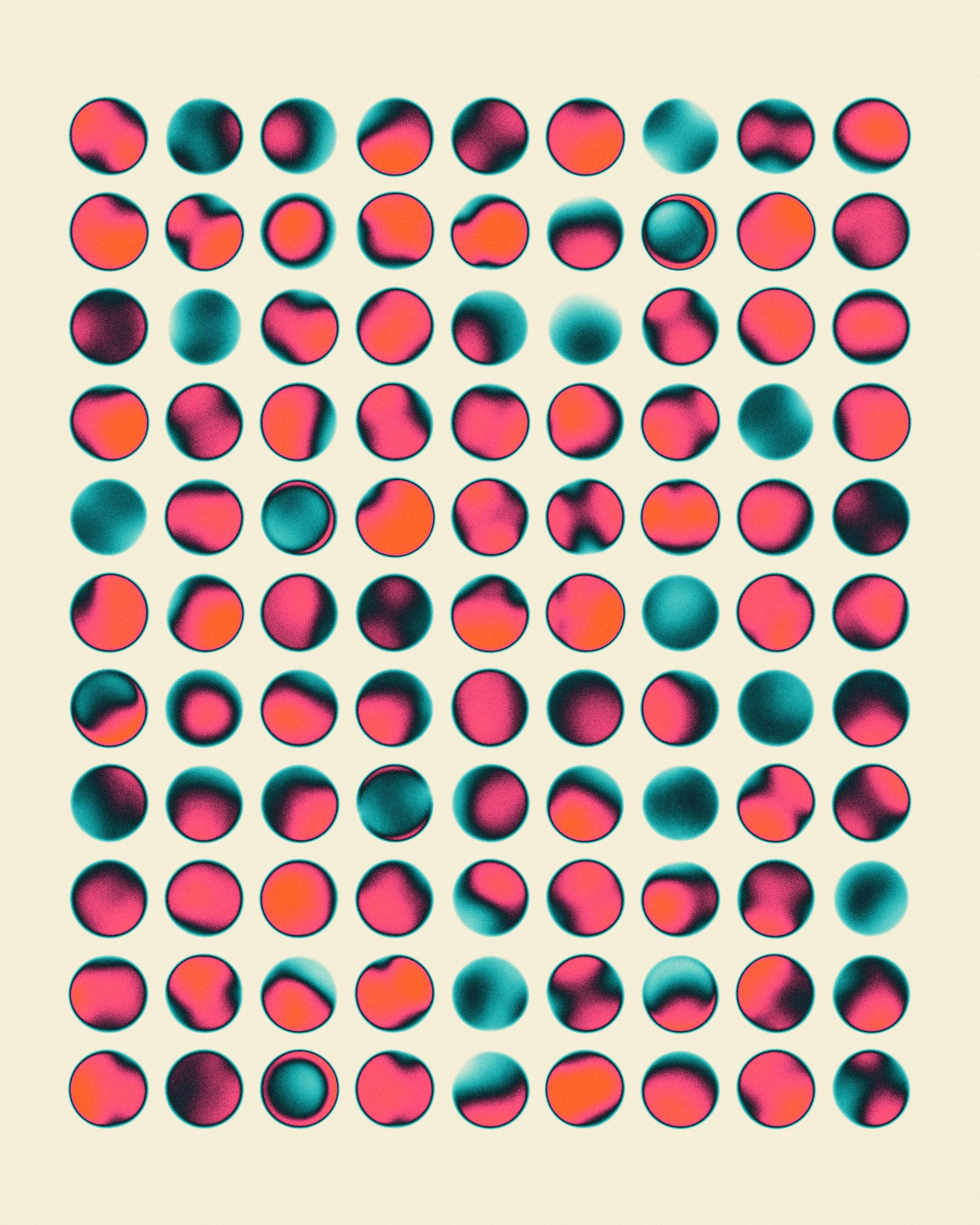 Color Burn 12 - Poster / Art Print