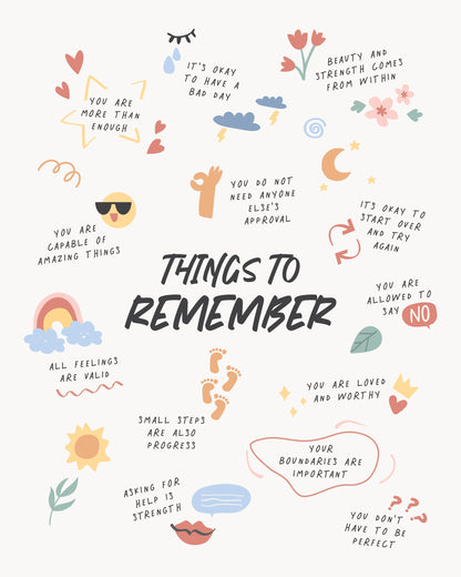 Remember - Poster / Art Print
