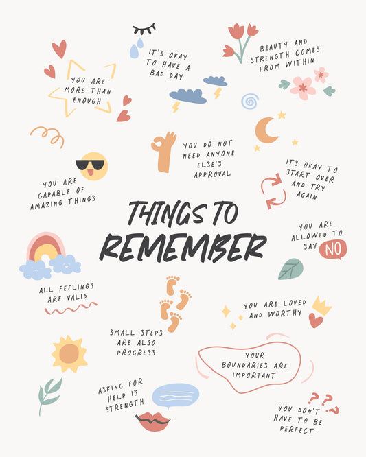 Remember - Poster / Art Print