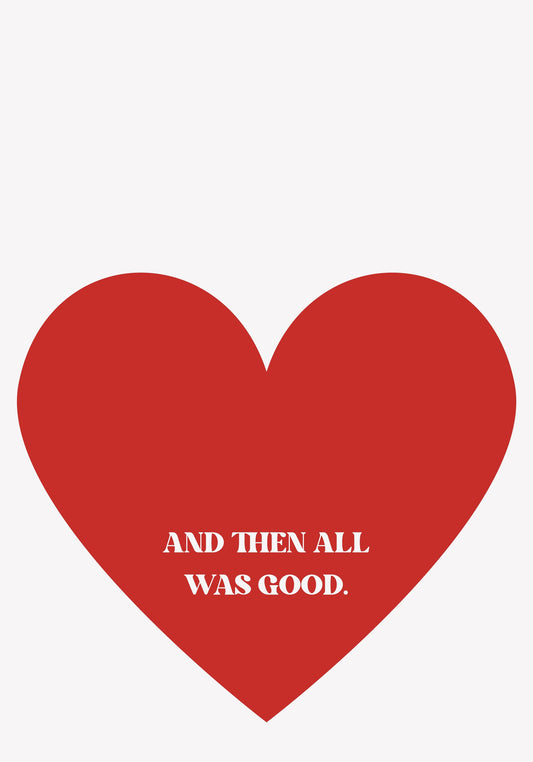 All Good - Poster / Art Print
