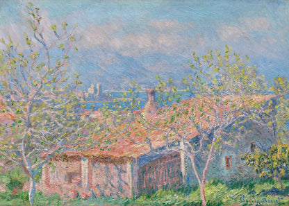 Gardener's House At Antibes (1888) By Claude Monet - Poster / Art Print