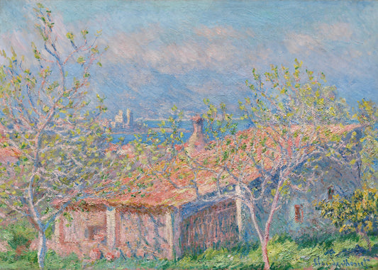 Gardener's House At Antibes (1888) By Claude Monet - Poster / Art Print