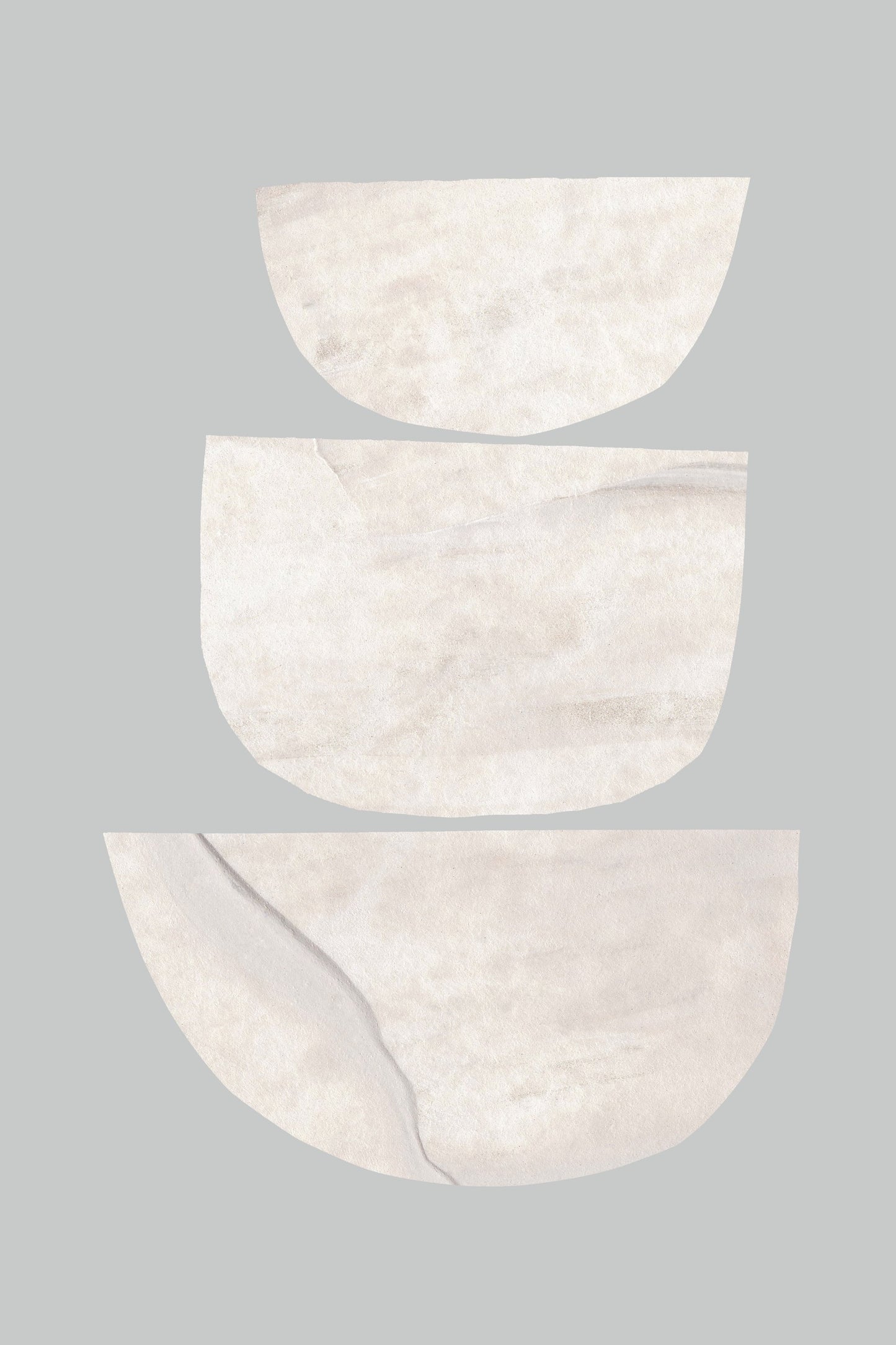 Textured Organic Shapes - Poster / Art Print
