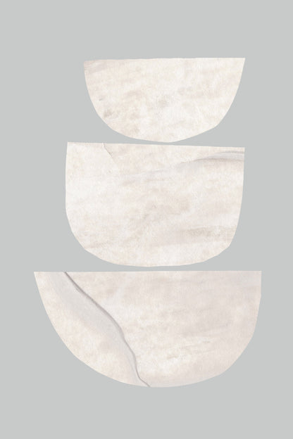 Textured Organic Shapes - Poster / Art Print