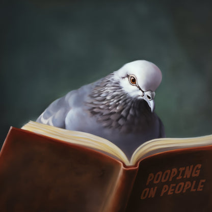 Pooping On People - Poster / Art Print