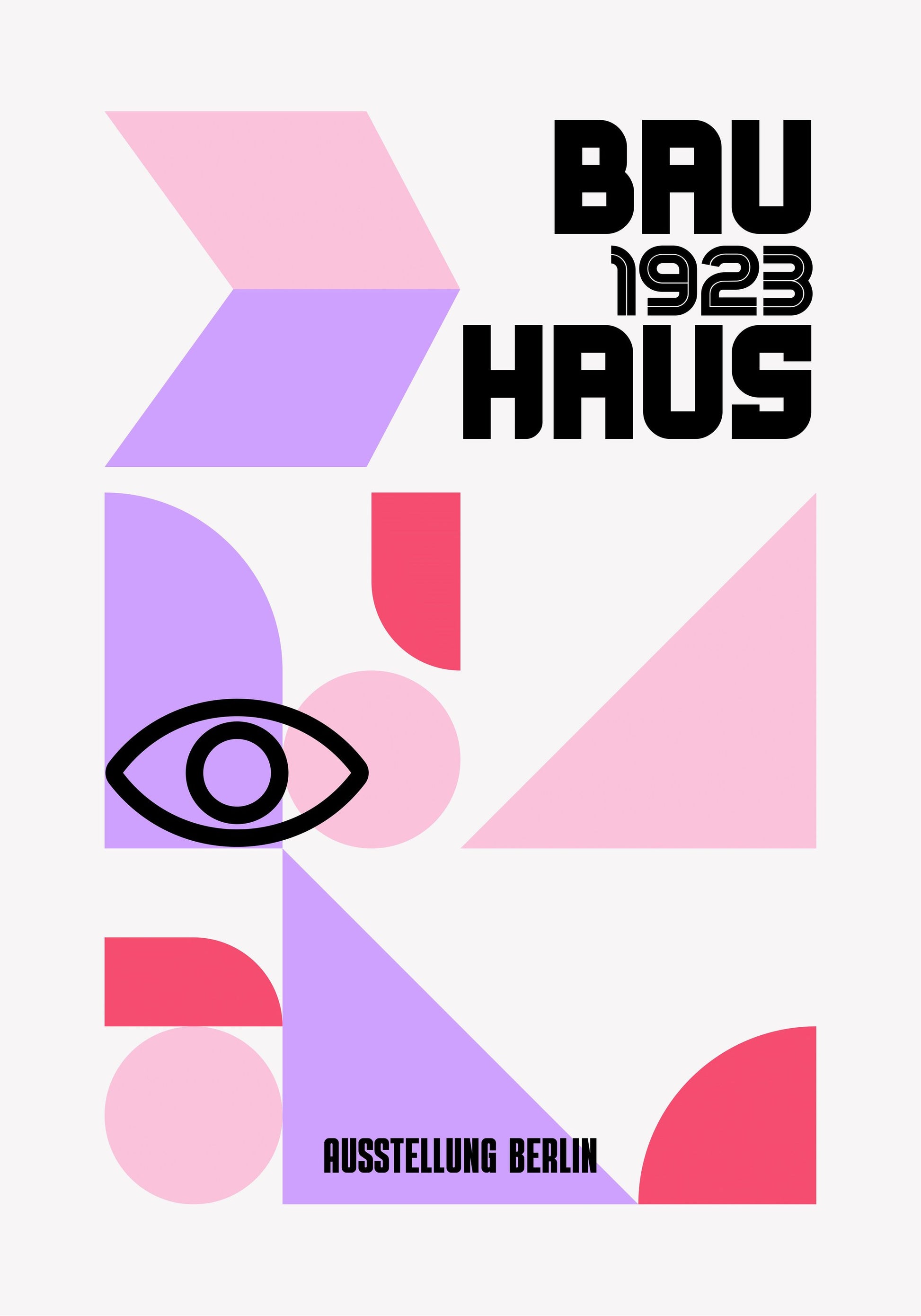 Bauhaus 1923 - Poster / Art Print