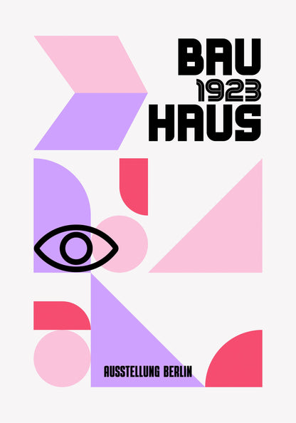 Bauhaus 1923 - Poster / Art Print