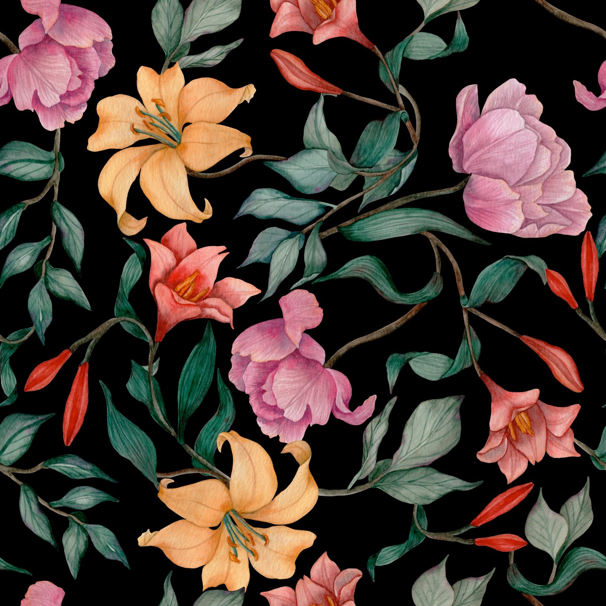 Potted Florals - Poster / Art Print