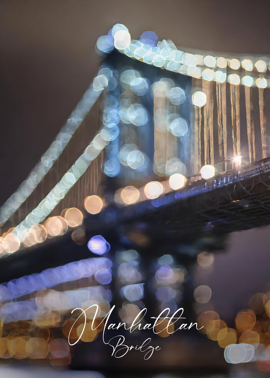 Manhattan Bridge - Poster / Art Print
