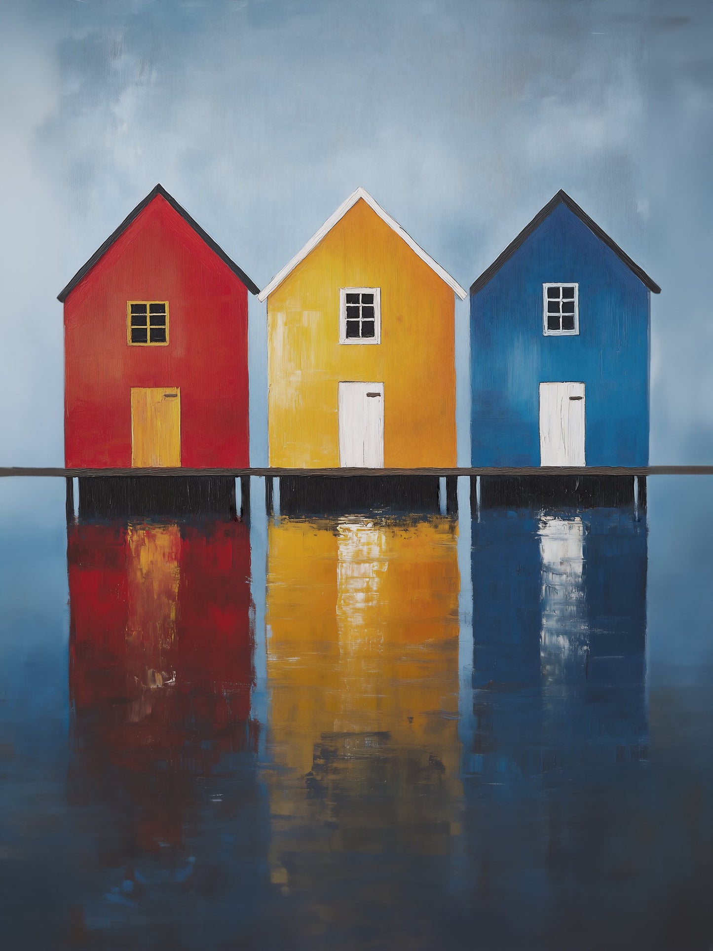 Harbour Harmony - Poster / Art Print