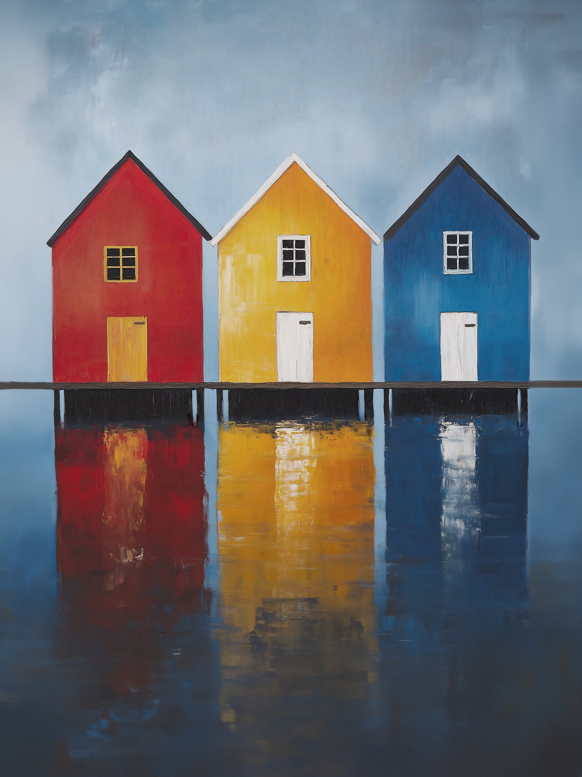Harbour Harmony - Poster / Art Print