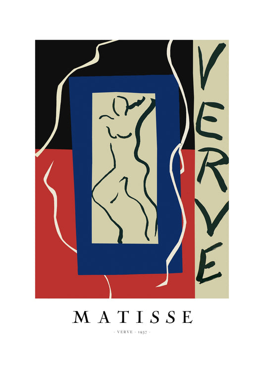 Verve 1937 Boarder - Poster / Art Print