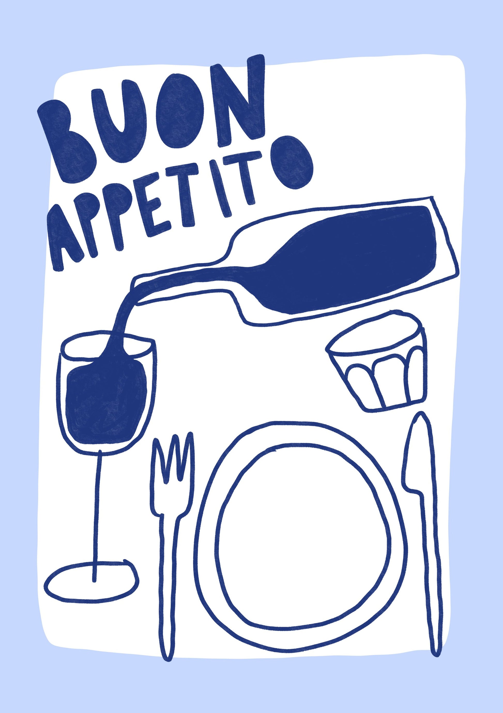 Buon Appetito - Poster / Art Print