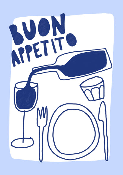 Buon Appetito - Poster / Art Print
