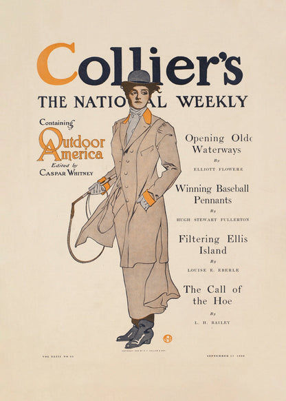 Collier's, the National Weekly, Containing Outdoor America - Poster / Art Print