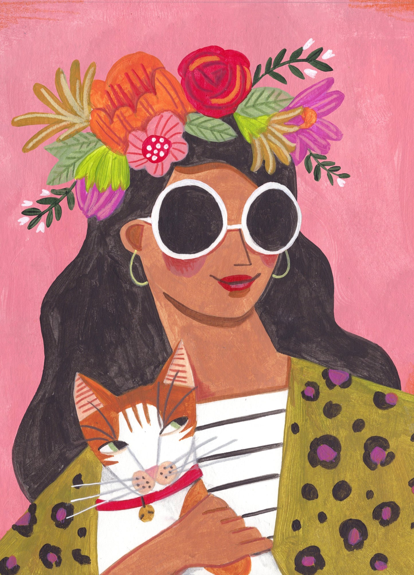 Cat Lady - Poster / Art Print