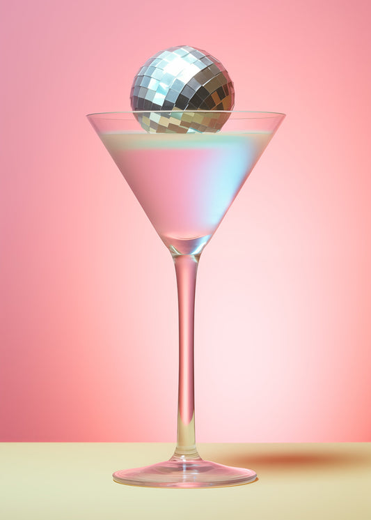 Disco Martini - Poster / Art Print