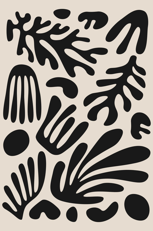 Henri Matisse Black Algae Collection #3 - Poster / Art Print