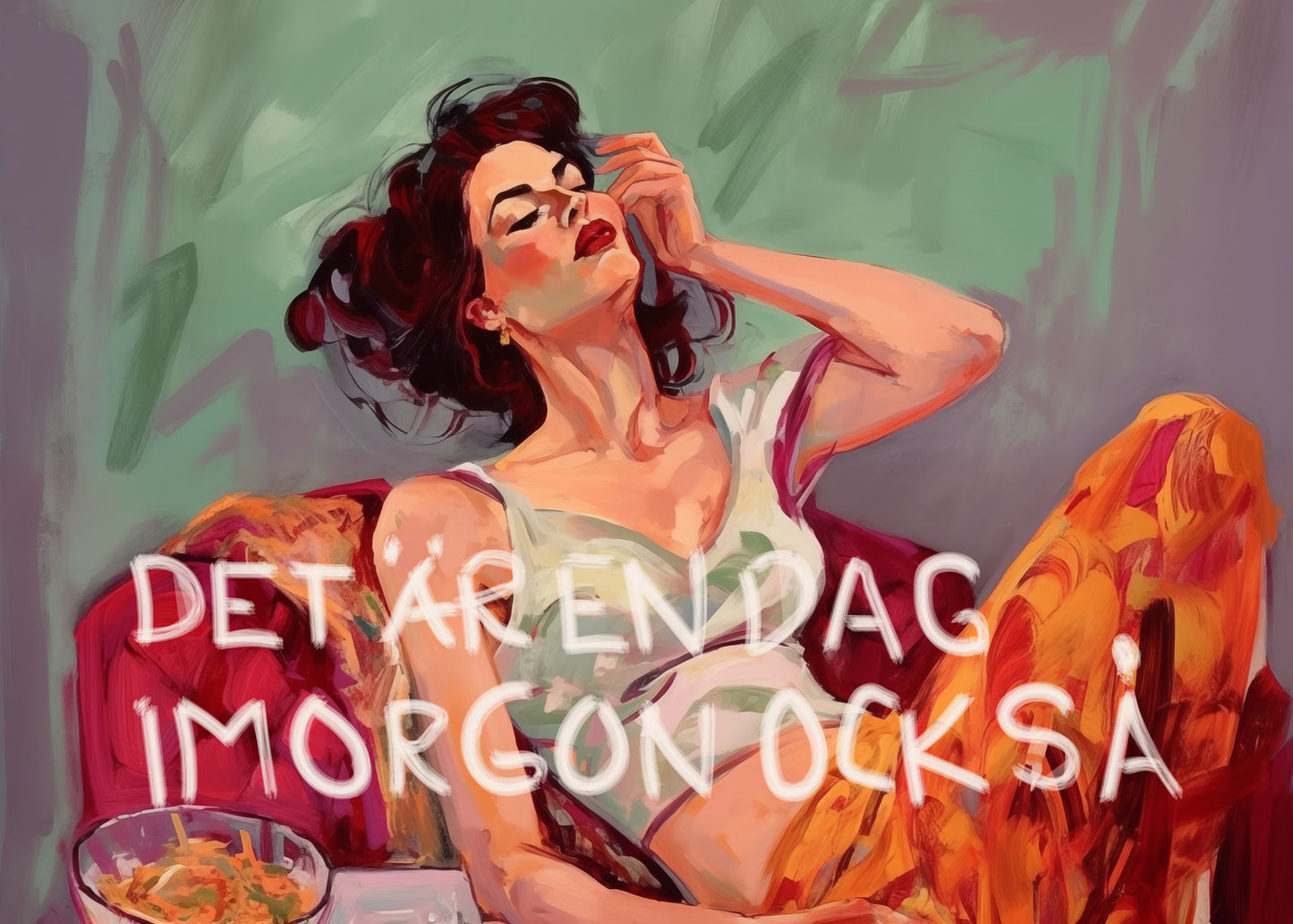 Det är en dag imorgon också - Poster / Art Print