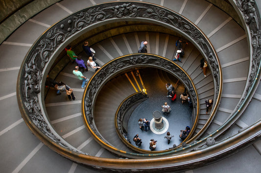Sistine Chapel Stairs - Poster / Art Print