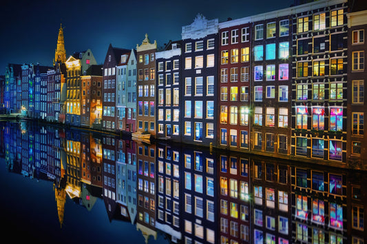 Amsterdam mirror. - Poster / Art Print