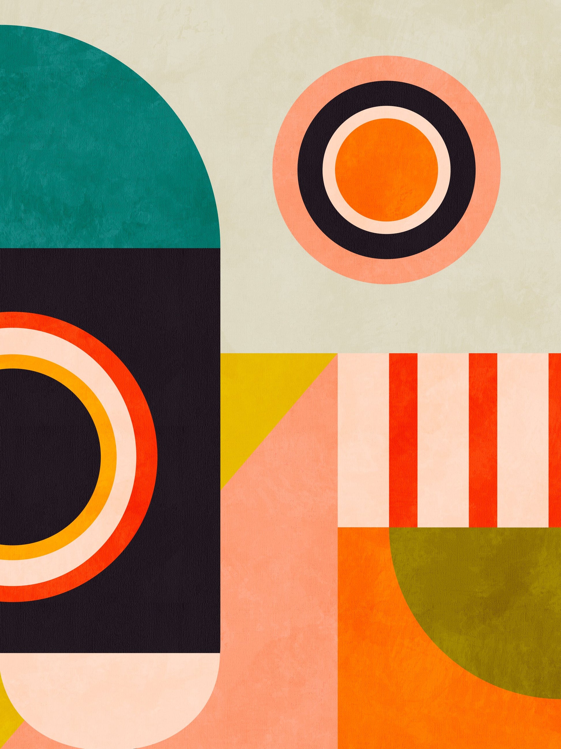 Playing Around Shapes 2 - Poster / Art Print
