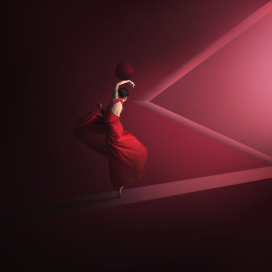Dance Into The Light - Poster / Art Print