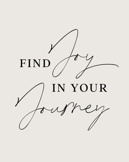 Joy In Journey - Poster / Art Print