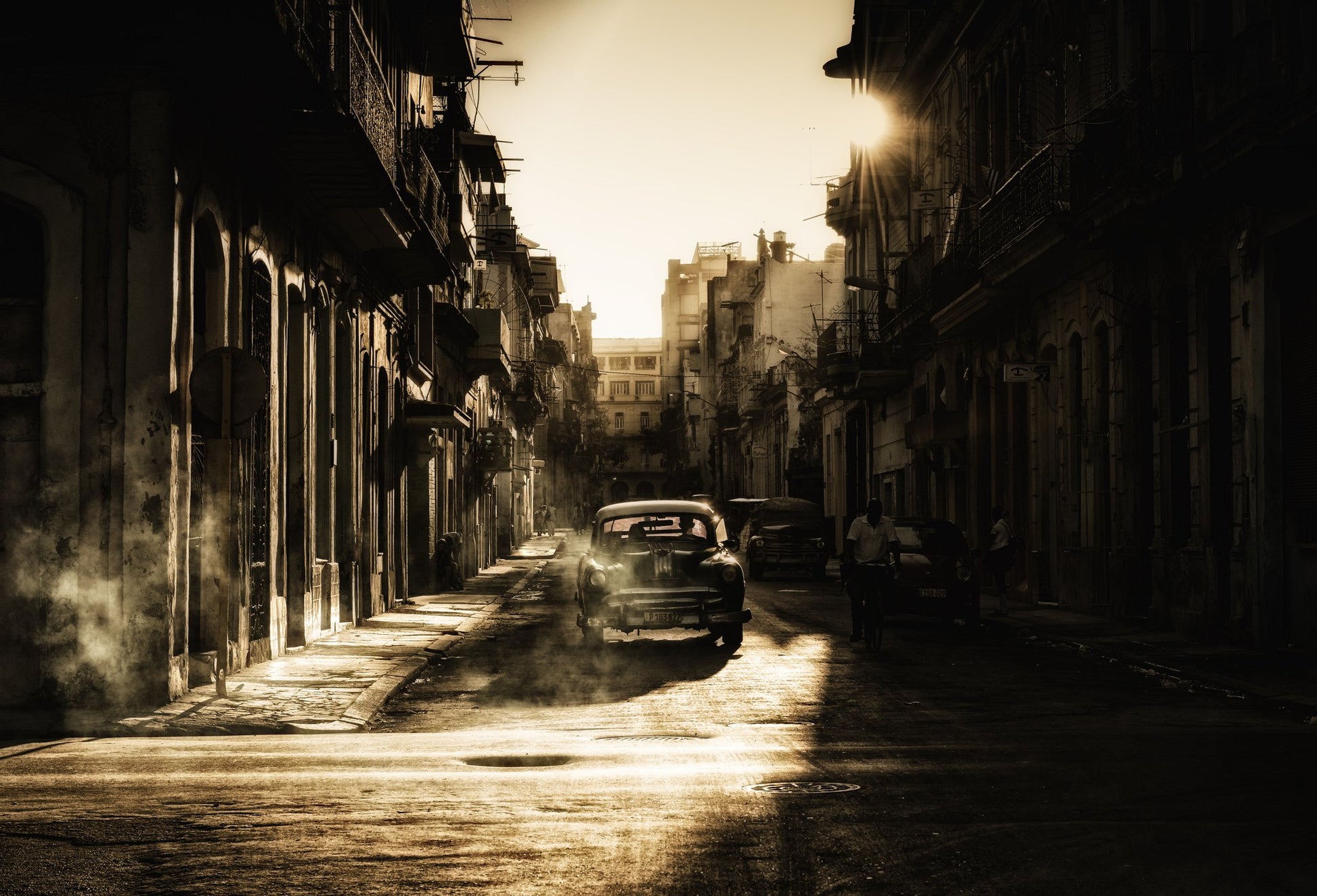Mystic morning in Havana... - Poster / Art Print