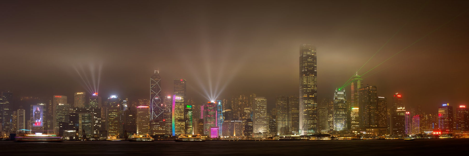 Hong Kong Island - Poster / Art Print