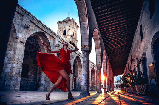Dancing with the Sun - Poster / Art Print
