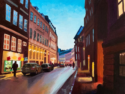Vestergade - Poster / Art Print