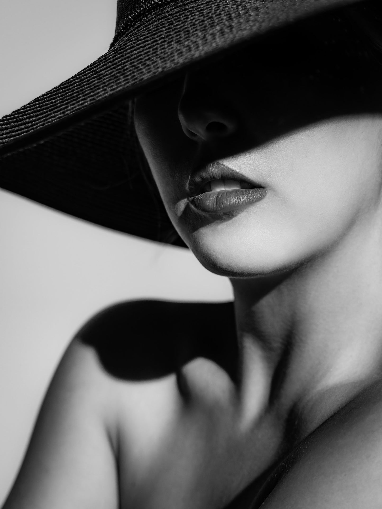 Hat and Shadow - Poster / Art Print