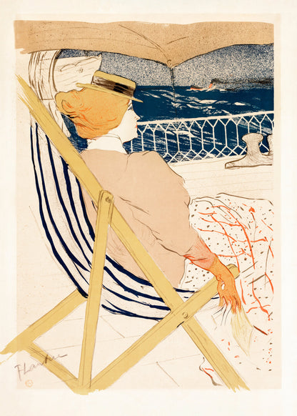 La Passagère Du 54 (1896) - Poster / Art Print